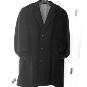 Men’s mid length wool pea coat